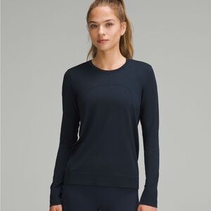 Lululemon Women’s Swiftly Relaxed Long-Sleeve Shirt - Black, Size 6